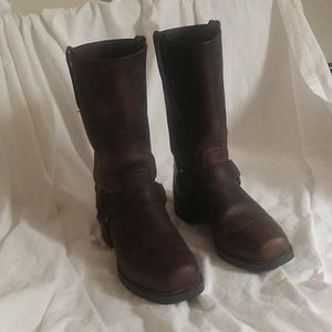 Frye leather men's boots size 9.5 vintage og look